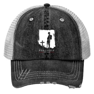 Discover Remember 1914 - 1918 WW1 Veteran Trucker Hats