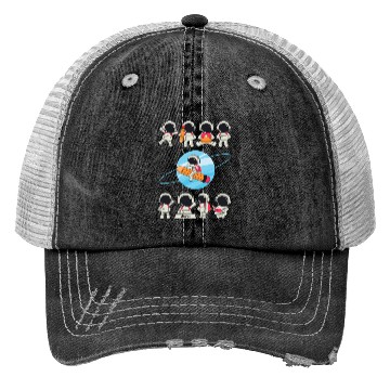 Discover WINKYES - Funny Astronauts Trucker Hats
