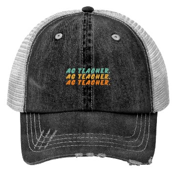 Discover Ag Teacher Agriculture S For Farming Gardening Trucker Hats