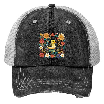 Discover Joyful Duck Pond Trucker Hats