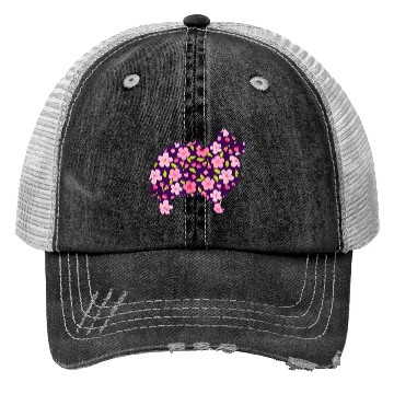Discover Pomeranian Dogs Flower Pattern Pomeranians Lover Trucker Hats