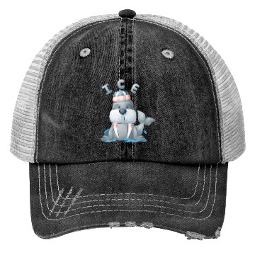 Discover Snow seal Trucker Hats