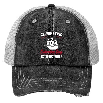 Discover Christopher Columbus Italian American Columbus Day Trucker Hats