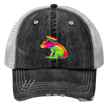 Discover Gay Pride Gecko Trucker Hats