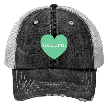 Discover love nature heart Trucker Hats