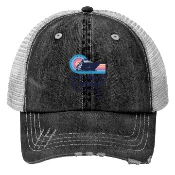 Discover Wine, Waves and Women - Girls' Cruise Trip Trucker Hats