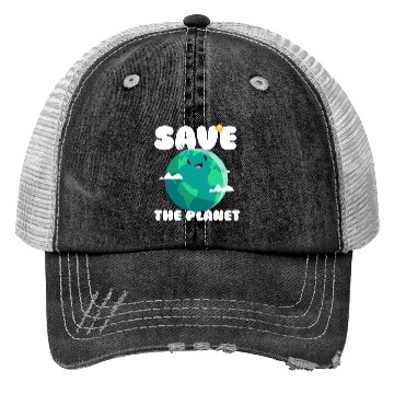 Discover Save The Planet Ecologic Idea Trucker Hats