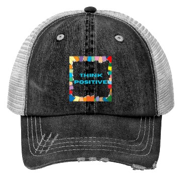 Discover "Positive Vibes Trucker Hats: Embrace Optimism"