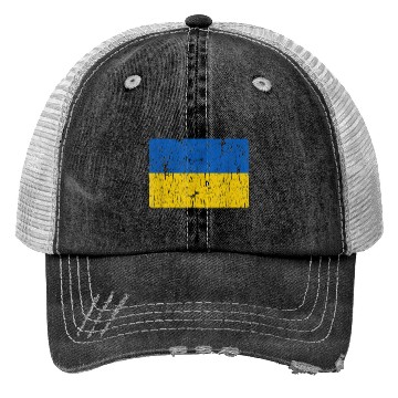 Discover Ukrainian Flag Of Ukraine Style Trucker Hats
