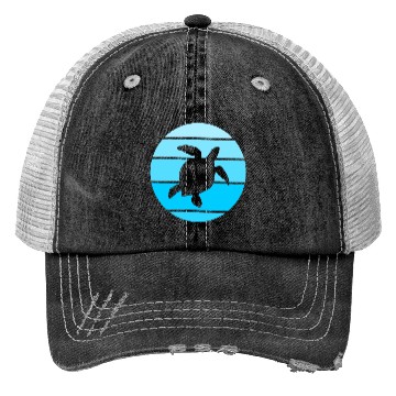 Discover the turtle Trucker Hats