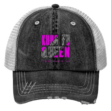 Discover Kung Fu Queen Trucker Hats
