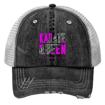 Discover Karate queen Trucker Hats