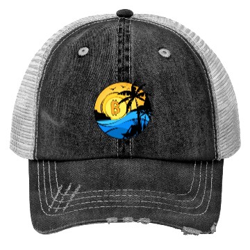 Discover Bitcoin Coin-Crypto Summer Trucker Hats