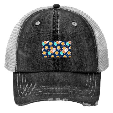 Discover Bitcoin Wallpaper Trucker Hats