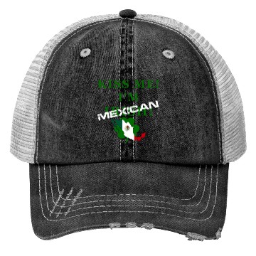 Discover St Patrick’S “Kiss Me I’M Mexican ” Trucker Hats