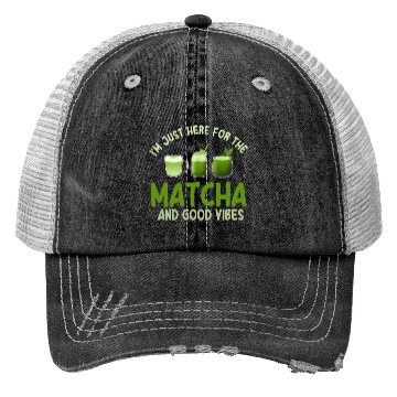 Discover Great Matcha Latte Lover Trucker Hats