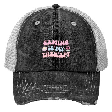 Discover Gaming Is My Therapy, Happy Game Day Trucker Hats