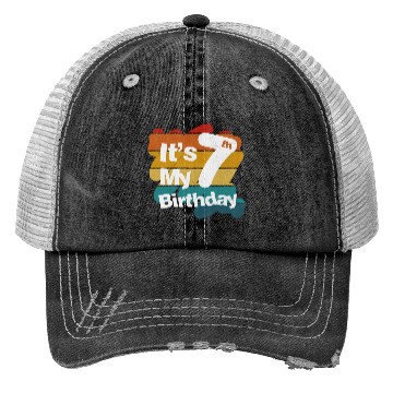 Discover 7Th It'S My 7Th 7 Trucker Hats