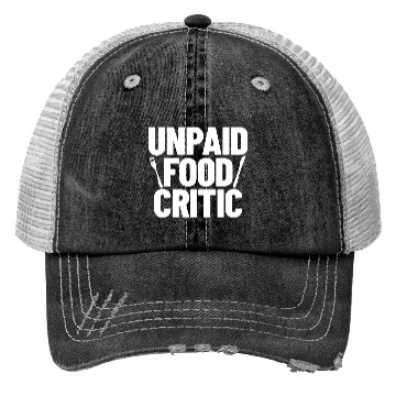 Discover Food Critic Chef Cook retro Trucker Hats