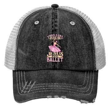 Discover Ballet Ballerina Dance Dancer Dancing Ballet Gift Trucker Hats