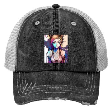 Discover lady punk Trucker Hats