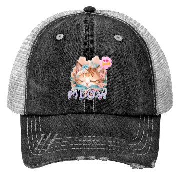 Discover Cat lover design Trucker Hats