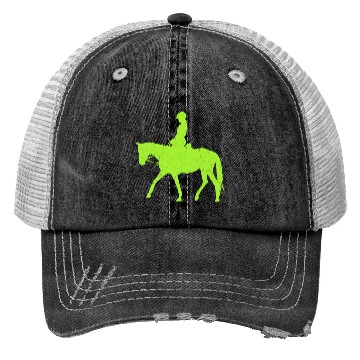 Discover Equestrian Green Lizard Trucker Hats