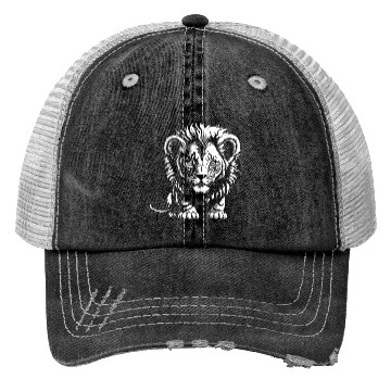 Discover Small lion Trucker Hats