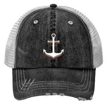 Discover Anchor Retro Colorful Trucker Hats