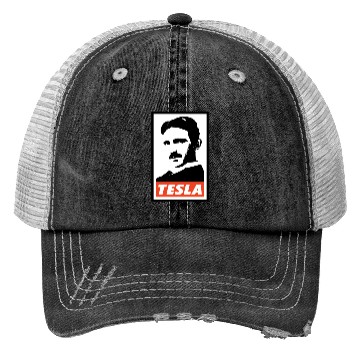 Discover Nikola Tesla Trucker Hats