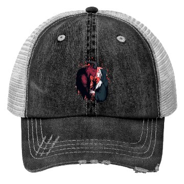 Discover Forgive me father - possessed by devil Trucker Hats