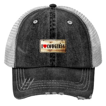 Discover I love cowgirls Trucker Hats