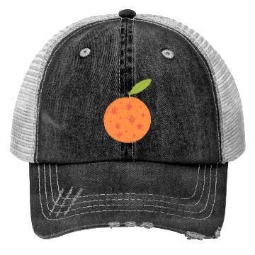 Discover orange! with stars! Trucker Hats
