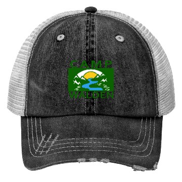 Discover Camp Walden An Adventure A Summer Camp Trucker Hats