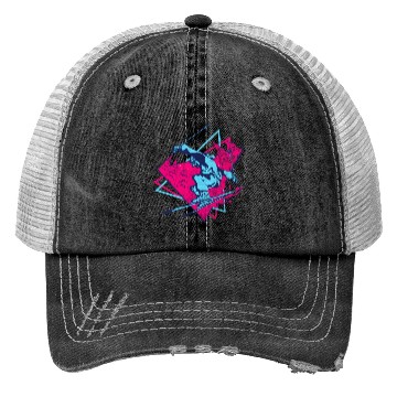 Discover Ski 80S 90S Skiing Trucker Hats