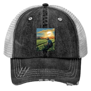 Discover Farming Farmer Farm Agriculture Trucker Hats
