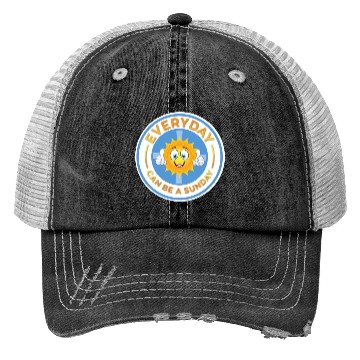 Discover EVERYDAY CAN BE A SUNDAY! Trucker Hats