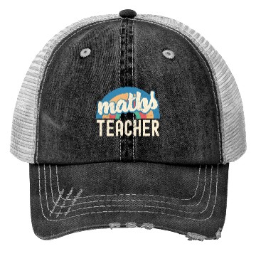 Discover Math Teacher Perfect Gift For Back To School Trucker Hats