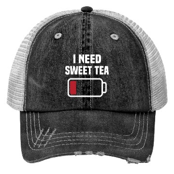 Discover I Need Sweet Tea Trucker Hats