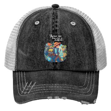 Discover Mountains Tour Trucker Hats Design