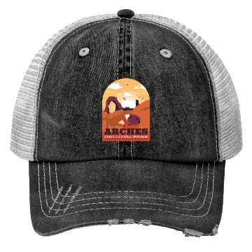 Discover Arches National Park Trucker Hats