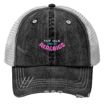Discover Aerobics Joke Workout Gym Aerobic Cardio Trucker Hats