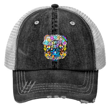 Discover Hardcore Summer Camp Trucker Hats