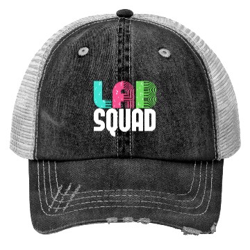 Discover Lab Squad Lab Tech Laboratory Assistant Trucker Hats