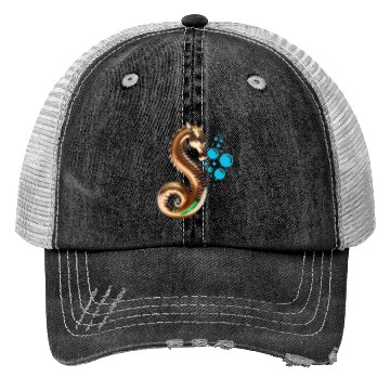 Discover Sea Horse Trucker Hats
