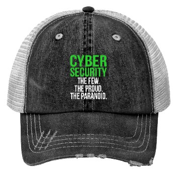 Discover Cyber Security Computer It Tech Software Programme Trucker Hats