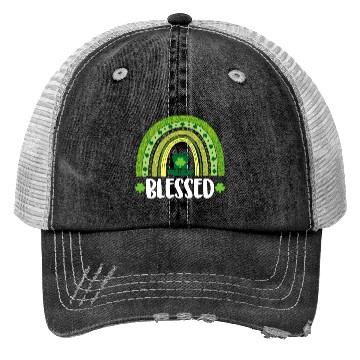 Discover Blessed St Patricks Trucker Hats
