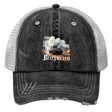 Discover World War 2 Blitzkrieg Trucker Hats