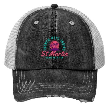 Discover Caribbean St Martin Trucker Hats