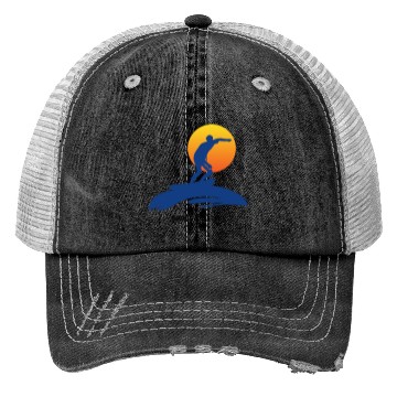 Discover Summer Adventures Surf Club Trucker Hats